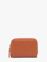 Leather Oxer Wallet Etrier Brown oxer EOXE090S