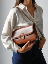 Sac Port� �paule Altair Cuir Etrier Marron altair EALA134M-vue-porte