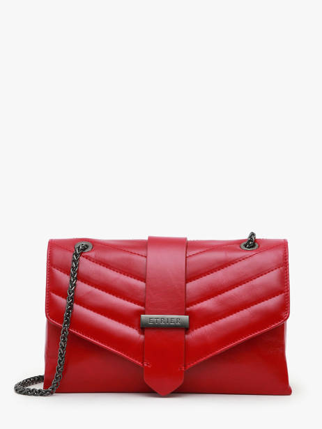 Sac Bandoulière Jana Amour Cuir Etrier Rouge jana amour EJAM002T