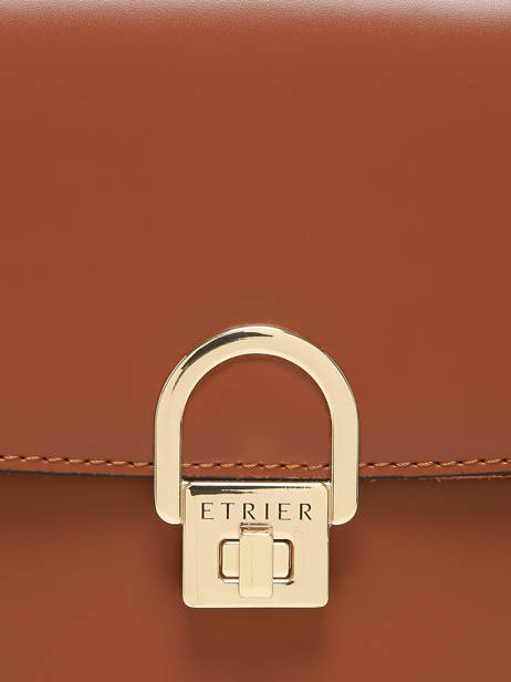 Sac BandouliÃ¨re M Altair Cuir Etrier Marron altair EALA081M vue secondaire 5